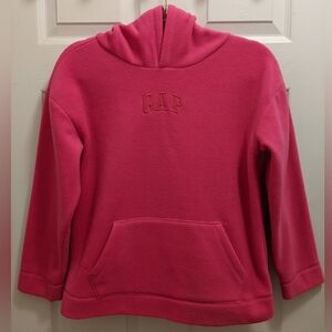 GAP Kids Vibrant Pink Fleece Hoodie, Adorable and Warm, Girls Size L, NWOT.